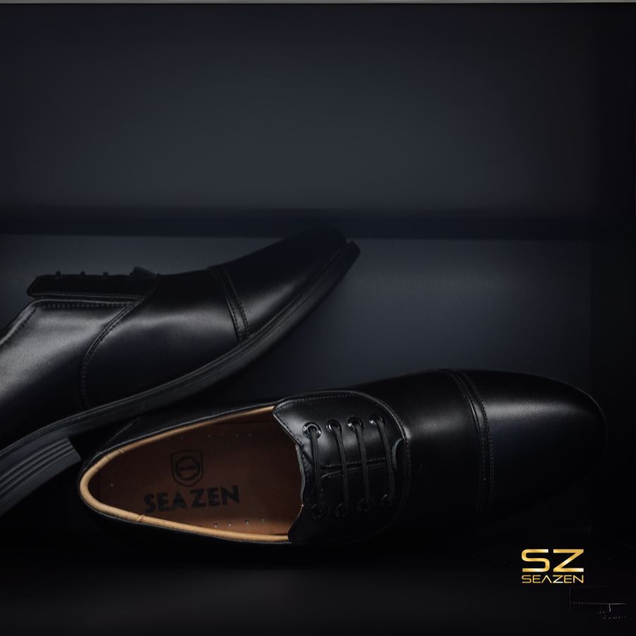 Giày Sĩ Quan - Đế Đen 2 - Đẳng Cấp & Sang Trọng - Ảnh 3