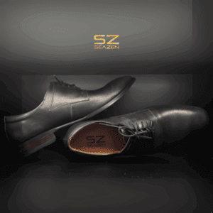 Giày tây nam Seazen cao cấp màu đen SZAPLX001