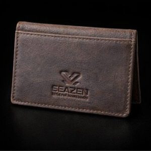 VÍ DA BÒ MINI - CARDHOLDER NÂU ĐEN AA0012