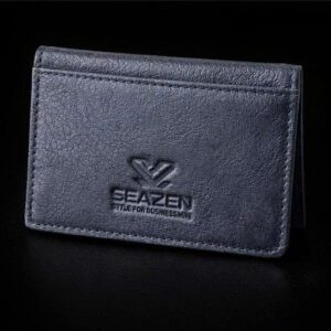 VÍ DA BÒ MINI- CARDHOLDER XANH NAVY AA0011